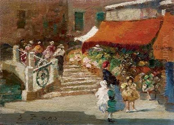 Mercatino Di Fiori A Venezia - view 1