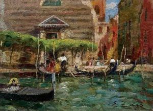 Gondole A Venezia