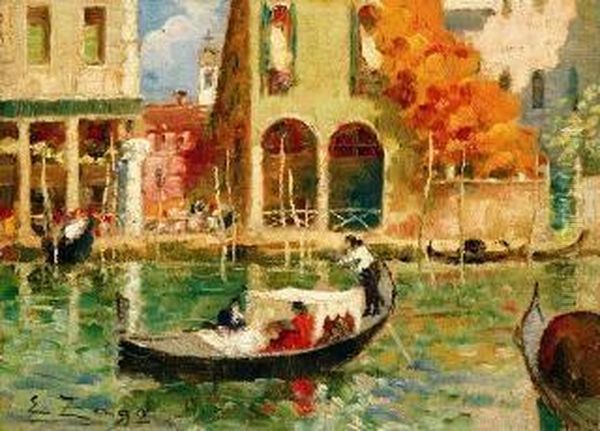 Canale Veneziano
Gondole A Venezia - view 1