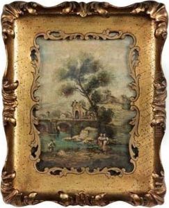 Paesaggio Con Contadine E Pescatore by Giuseppe Zais