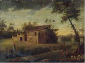 Paesaggio Con Cascinale Paesaggio Con Cascinale