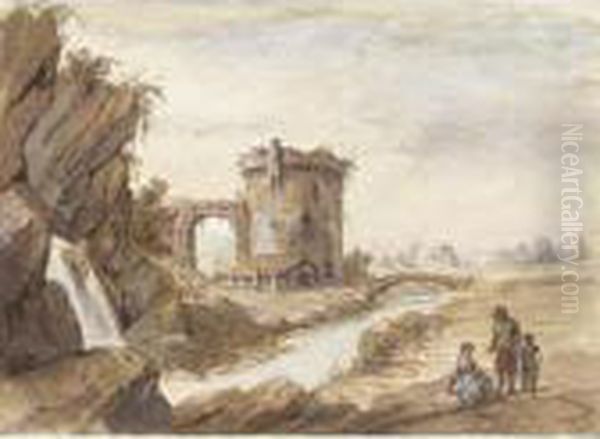 Paesaggio Con Figure - view 1