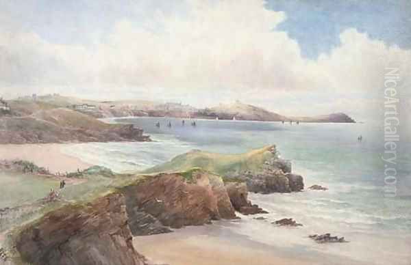 The Cornish coast - view 1