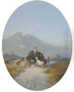 The hay cart by Cesare Uva