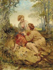 A floral offering by Frederick Charles Underhill