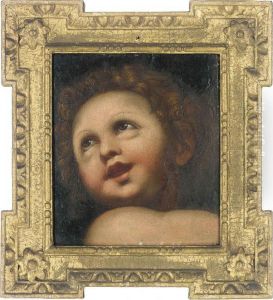 Head Of A Putto: A Fragment