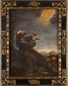 San Francesco Riceve Le Stimmate by Domenico Zampieri (Domenichino)