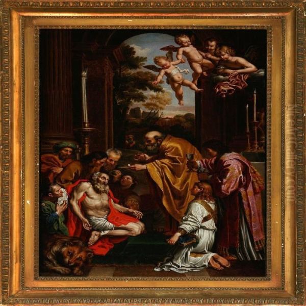 Last Communion Of St. Jerome - view 1