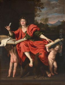 Saint John The Evangelist by Domenico Zampieri (Domenichino)
