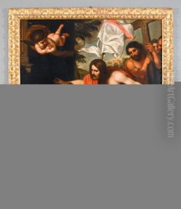 Apparizione Di Cristo Alla Vergine by Domenico Zampieri (Domenichino)
