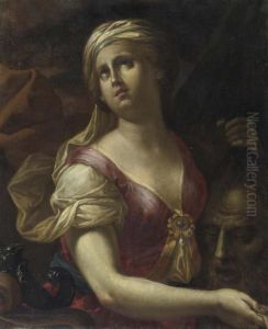 Judith Und Holofernes. by Domenico Zampieri (Domenichino)