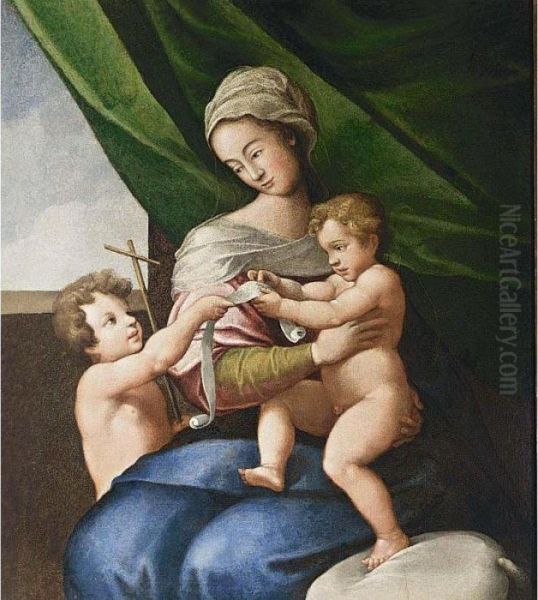 Madonna And Christ With St John The Baptist - view 1