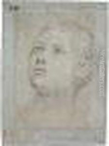 Study Of The Head Of A Woman Study Of The Head Of A Woman