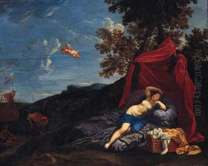 The Departure Of Aeneas by Domenico Zampieri (Domenichino)