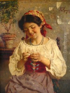 He Loves Me, He Loves Me Not by Eugenio Zampighi