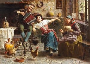 A Happy Tune by Eugenio Zampighi