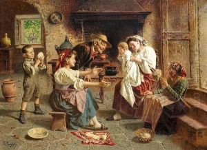 The Happy Family by Eugenio Zampighi