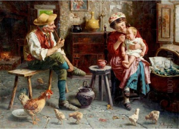 Feeding The Baby - view 1