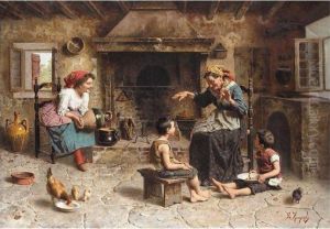 Playing With Grandmother