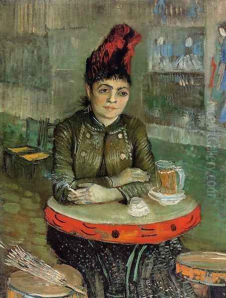 Agostina Segatori Sitting In The Cafe Du Tambourin - view 1