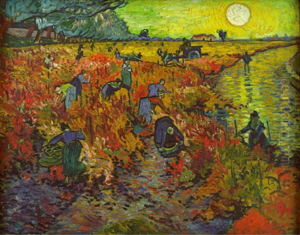 The Red Vineyard - view 1