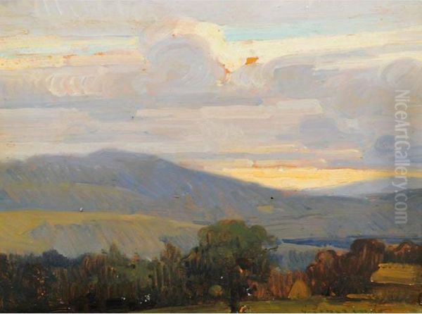 Paesaggio Al Tramonto - view 1