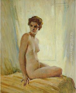 Modella Seduta" by Giovanni Zangrando