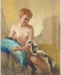 "modella Con Drappo" by Giovanni Zangrando