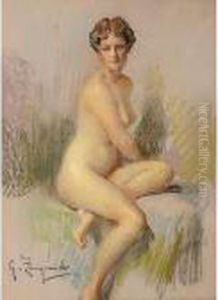 Ragazza Seduta by Giovanni Zangrando