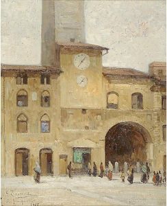Paesaggio A San Gimignano