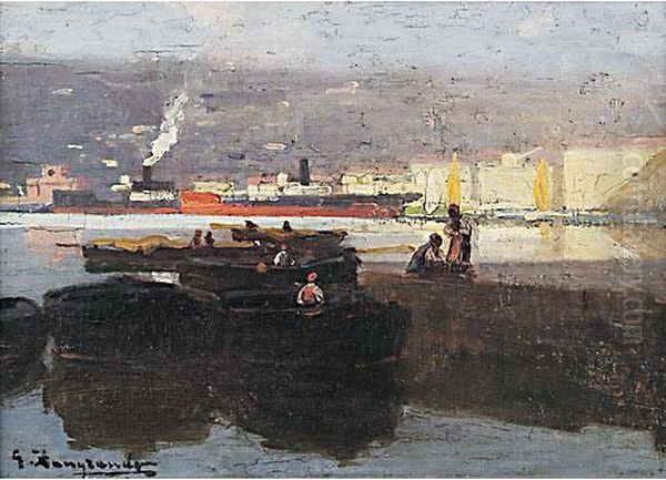 Veduta Del Porto Di Trieste - view 1