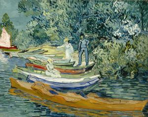 Bank Of The Oise At Auvers