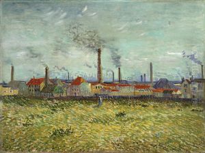 Factories At Asnieres Seen From The Quai De Clichy