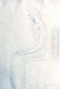 Etude Pour La Vierge De L'annonciation