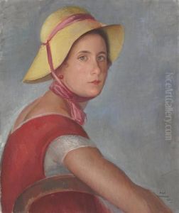 Femme Au Chapeau (portrait Of Jeannette Ivanoff)