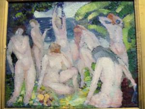Baigneuses by Angel Zarraga Arguelles