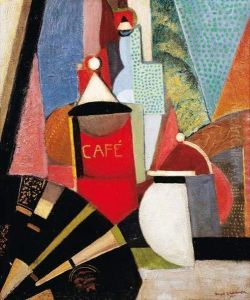 Nature Morte Au Pot De Cafe. Circa 1916