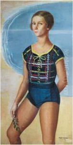  Baigneuse, Cote D'emeraude, 1935 
