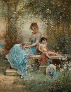 Cupido Sotto La Pergola