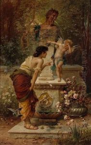 The Fountain Of Love by Hans Zatzka