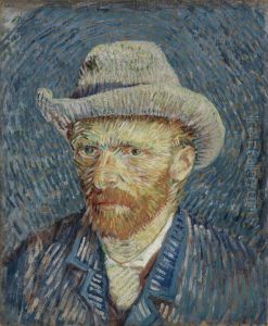 Self Portrait with Felt Hat