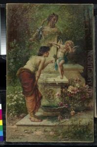 High Spirits Punished. by Hans Zatzka
