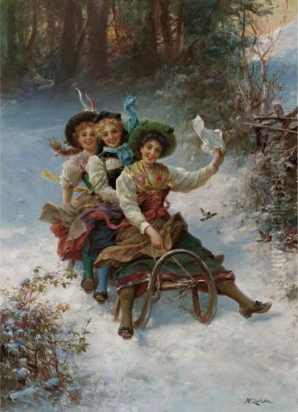 Sledding - view 1