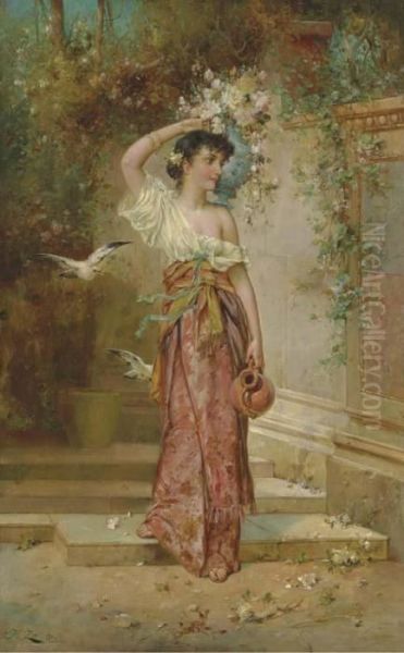The Flower Girl - view 1