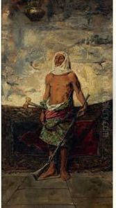 Guerrier Orientaliste by Hans Zatzka