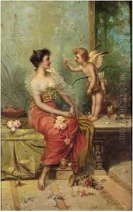 The Love Letter by Hans Zatzka