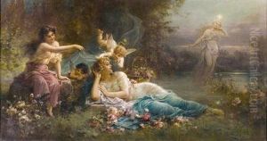 Mythologische Szene. Mythologische Szene.