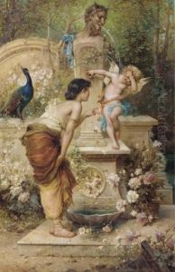 Bestrafter Ubermuth by Hans Zatzka