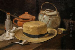 Still Life With Yellow Straw Hat