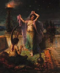 Arabian Nights by Hans Zatzka
